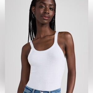 NWT RE/DONE ribbed tank with crystals